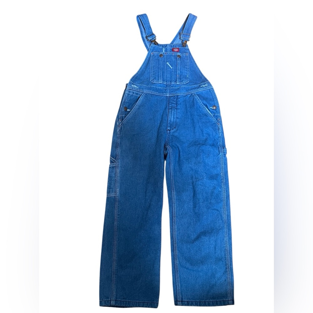 Dickies Blue Denim Overalls